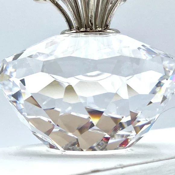 Swarovski Crystal vase of 15th Red Roses limited edition MIB s/mirror CB1565